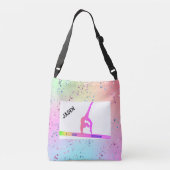 SAC AJUSTABLE GYNASTICS CROSSBODY FOURRE-TOUT PERSONNALISÉ ! (Dos)