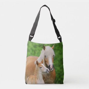 Sac Ajustable Haflinger Horses Joli Fosse Embrasse maman Photo —