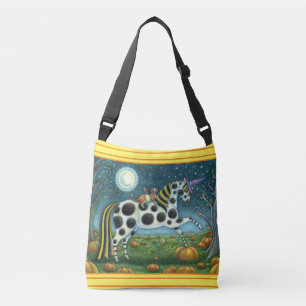 Sac Ajustable HALLOWEEN SPOTTÉ PONY ET CHAT CHAT Cheval Whimsica