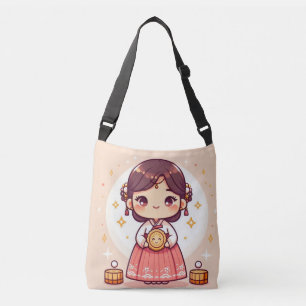 Sac Ajustable hansbok coréen avec gâteau de lune