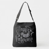Sac Ajustable Happy Halloween chauves-souris Jack-o'-lantern (Dos)
