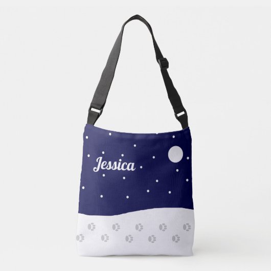 Sac Ajustable Happy hiver rural (Devant)