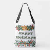 Sac Ajustable Happy Holidays Crossbody Bag (Devant)