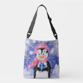 Sac Ajustable Happy Penguin - Noël - (Devant)