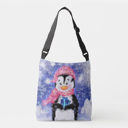 Sac Ajustable Happy Penguin - Noël - (Devant)