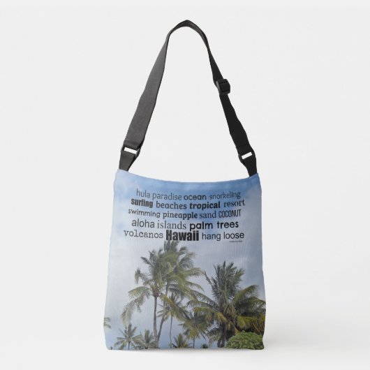 Sac Ajustable Hawaii Dream Trip (Devant)