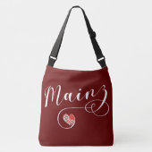 Sac Ajustable Heart Mainz, I Love Mainz, Meenz (Devant)