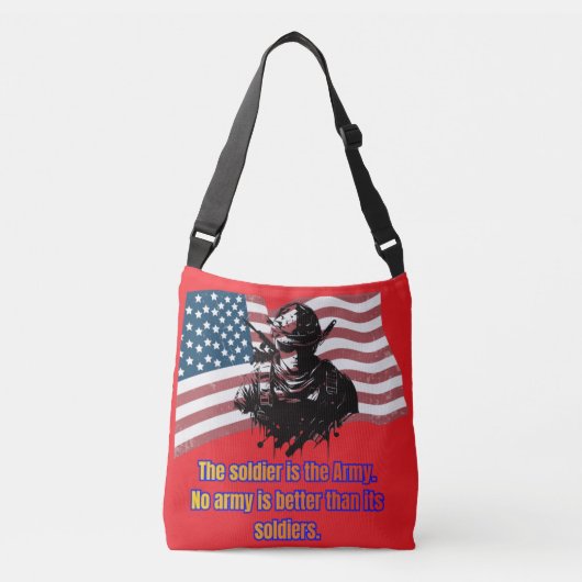 Sac Ajustable Héritage des courageux rouge vif (Devant)