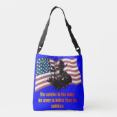 Sac Ajustable Héritage du bleu courageux (Dos)
