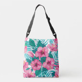 Sac Ajustable Hibiscus et palmiers feuilles (Dos)