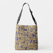 Sac Ajustable Hiéroglyphe égyptien Lapis Lazuli et Gold (Dos)