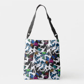 Sac Ajustable HipHop Dance Motif.w Black BG (Dos)