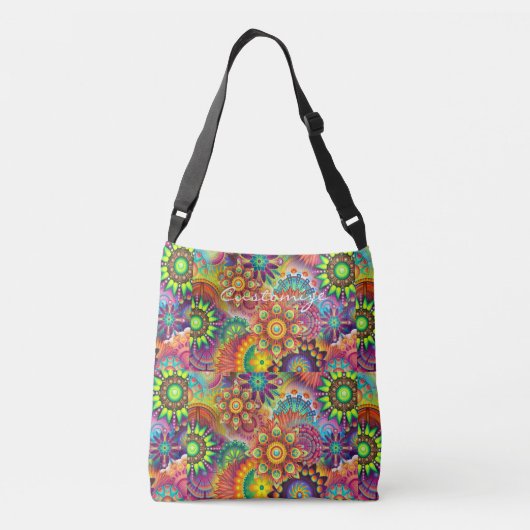 Sac Ajustable Hippie Super Techno Psychedelic Thunder_Cove (Dos)