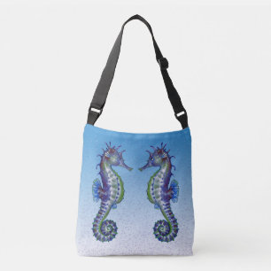 Sac Ajustable hippocampe bleu