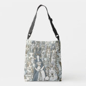 Sac Ajustable Hiss N'Fitz CAT PARTY CROSS CORPS BAG (Dos)