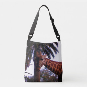 Sac Ajustable Histoires de Grande Girafe sous l'Arbre à Palmes,