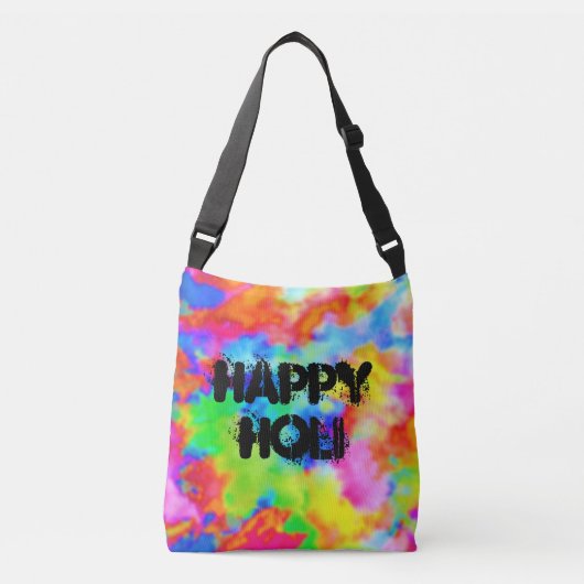 Sac Ajustable HOLIFête des couleurs - éclaboussures I + vos idée (Devant)