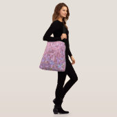 Sac Ajustable Hologramme imprimé Mosaïque rose (Sur le modèle)