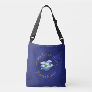 Sac Ajustable "Home Sweet Home Planet Earth" Astronomie lunaire