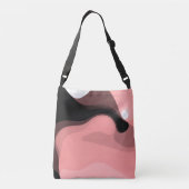 Sac Ajustable Horizon coucher de soleil : rose, noir et blanc Ab (Dos)
