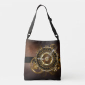 Sac Ajustable Horloge Steampunk avec des engrenages anciens (Dos)