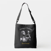 Sac Ajustable Horoscope Sarcastique Libra - La vie est brutal (Dos)