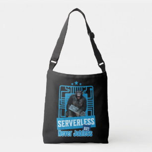 Sac Ajustable Humour de développeur singe drôle sans serveur