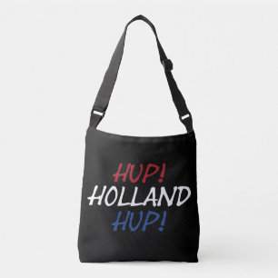 Sac Ajustable Hup Holland Hup superposé sur NLD Flag sur bk cbcn