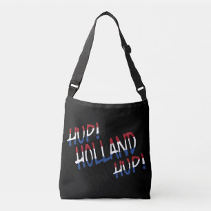 Sac Ajustable Hup Holland Hup superposé sur NLD Flag sur bk cbt