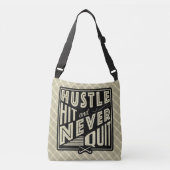 Sac Ajustable Hustle de hockey de terrain, frapper sur tout le s (Devant)