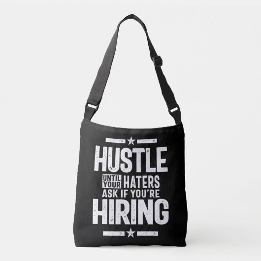 Sac Ajustable Hustle Entrepreneur Chemise Hustle Jusqu'À Vos Dét (Devant)