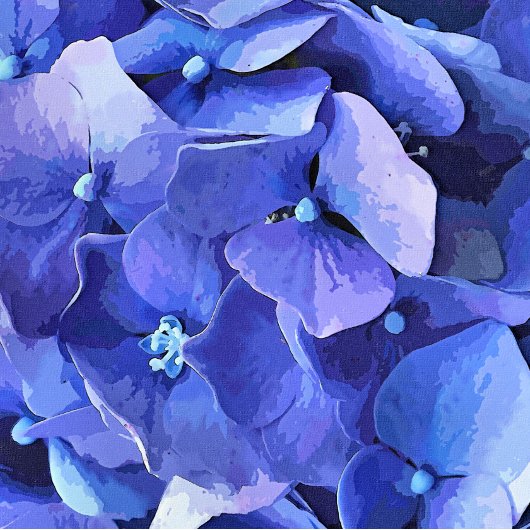 SAC AJUSTABLE HYDRANGÉE BLEUE