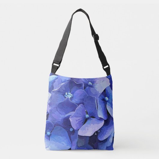 SAC AJUSTABLE HYDRANGÉE BLEUE (Devant)
