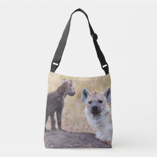 Sac Ajustable Hyène avec les jeunes un