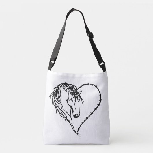 Sac Ajustable I chevaux de coeur (Dos)