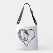 Sac Ajustable I chevaux de coeur (Devant)