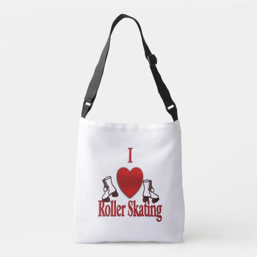 Sac Ajustable I Heart Roller Patinage (Dos)