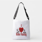 Sac Ajustable I Heart Roller Patinage (Devant)