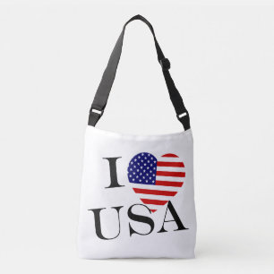 Sac Ajustable I Heartflag USA bk cbt