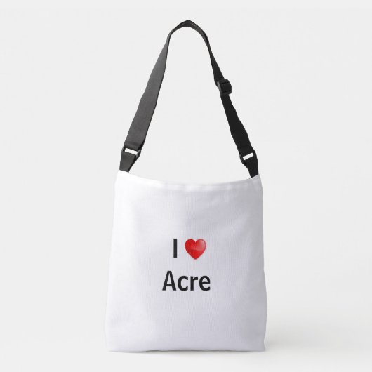 Sac Ajustable I love Acre (Devant)