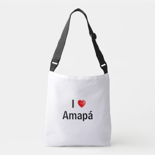 Sac Ajustable I love Amapá (Devant)