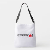 Sac Ajustable I Love Australia (Dos)
