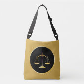 Sac Ajustable Icône de droit (échelles de justice) (Devant)