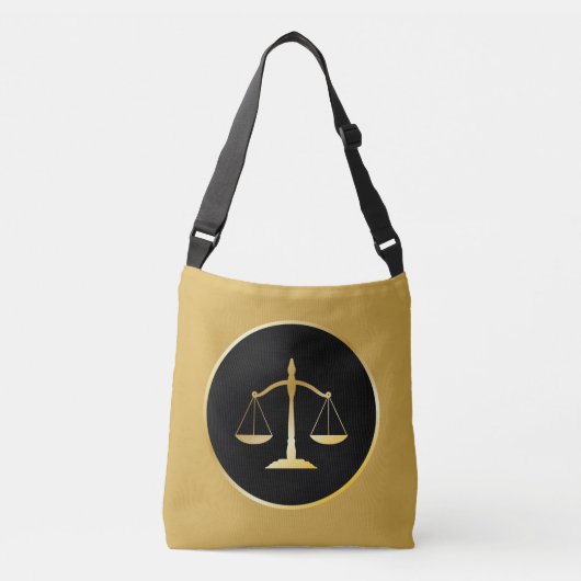 Sac Ajustable Icône de droit (échelles de justice) (Devant)