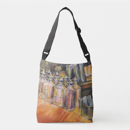 Sac Ajustable Idéographie de Lumière dorée (Devant)