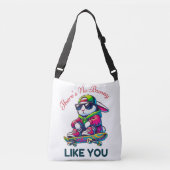 Sac Ajustable Il n'y a pas de lapin comme vous Cool Skateboard B (Devant)