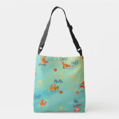 Sac Ajustable Illustration artisanale de l'aquarelle Funny Fox (Dos)