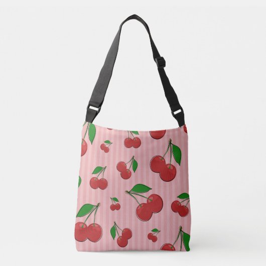 Sac Ajustable Illustration de cerises (Devant)