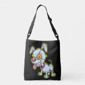 Sac Ajustable Illustration de Chien Zombie Sassy Cranky (Dos)