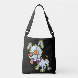 Sac Ajustable Illustration de Chien Zombie Sassy Cranky